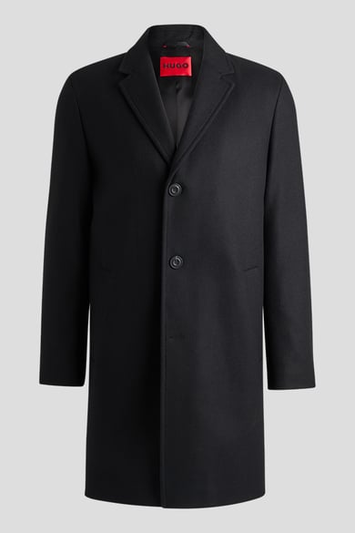 ΠΑΛΤΟ HUGO - 001 ΜΑΥΡΟ